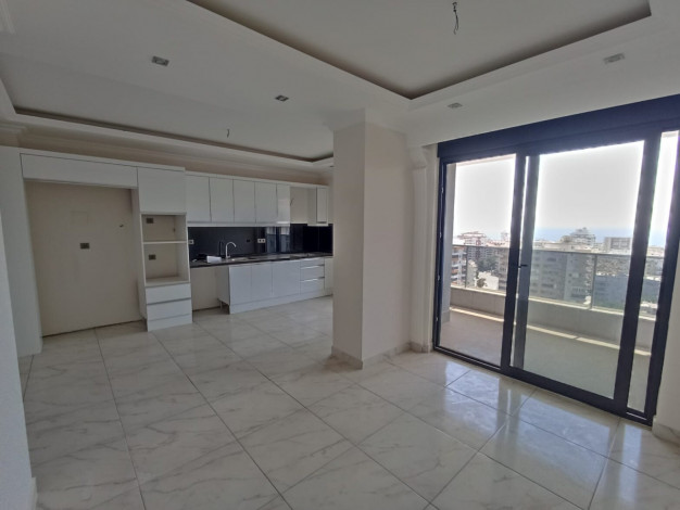 Пентхаус планировки 4+1, 160м2 с видом на море в новом жилом комплексе в районе Махмутлар - Ракурс 3