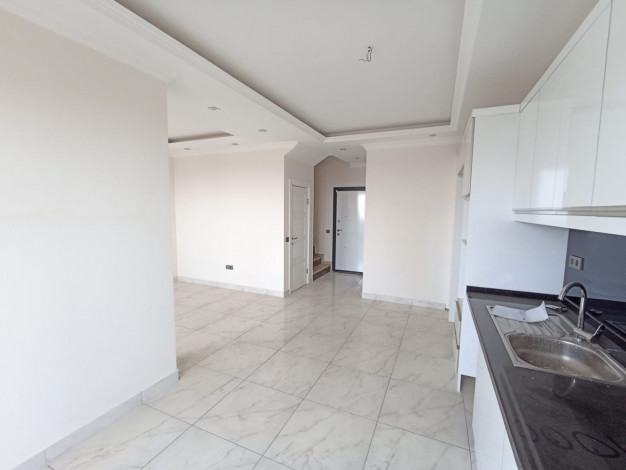 Пентхаус планировки 4+1, 160м2 с видом на море в новом жилом комплексе в районе Махмутлар - Ракурс 5