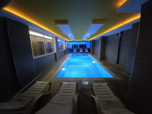 Красивая двухкомнатная квартира с шикарным видом на Торосские горы в Махмутларе, 50 м2 - Ракурс 14