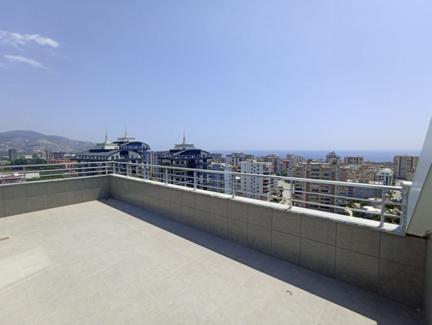 Пентхаус планировки 4+1, 160м2 с видом на море в новом жилом комплексе в районе Махмутлар - Ракурс 28