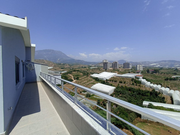 Пентхаус планировки 4+1, 160м2 с видом на море в новом жилом комплексе в районе Махмутлар - Ракурс 29