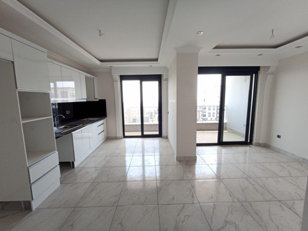 Пентхаус планировки 4+1, 160м2 с видом на море в новом жилом комплексе в районе Махмутлар - Ракурс 35