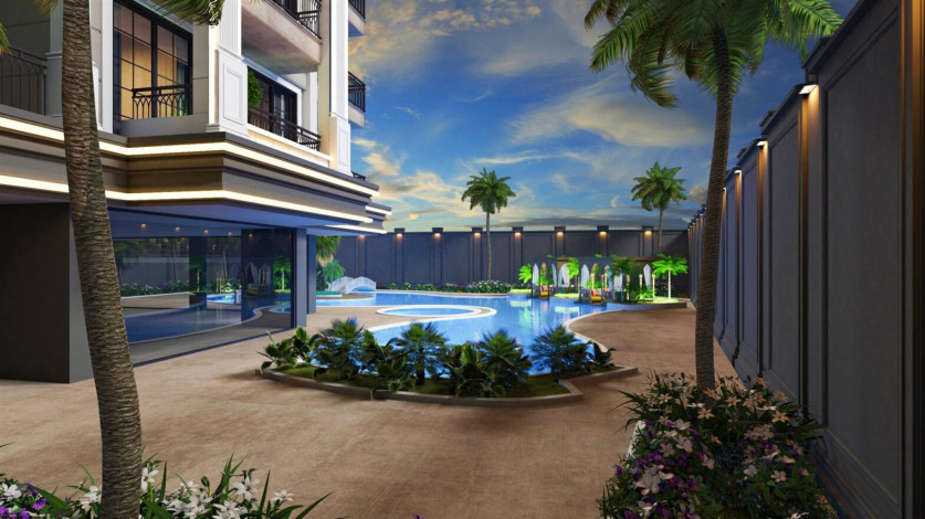 Инвестиционный проект с квартирами планировок 1+1, 2+1 и 3+1 в самом сердце города Аланья - Ракурс 6