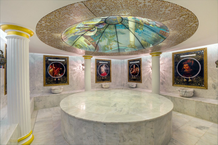 Два меблированных пентхауса 2+1, 3+1 в комплексе премиум класса в районе Каргыджак - Ракурс 6