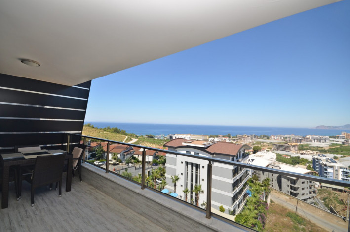 Два меблированных пентхауса 2+1, 3+1 в комплексе премиум класса в районе Каргыджак - Ракурс 15