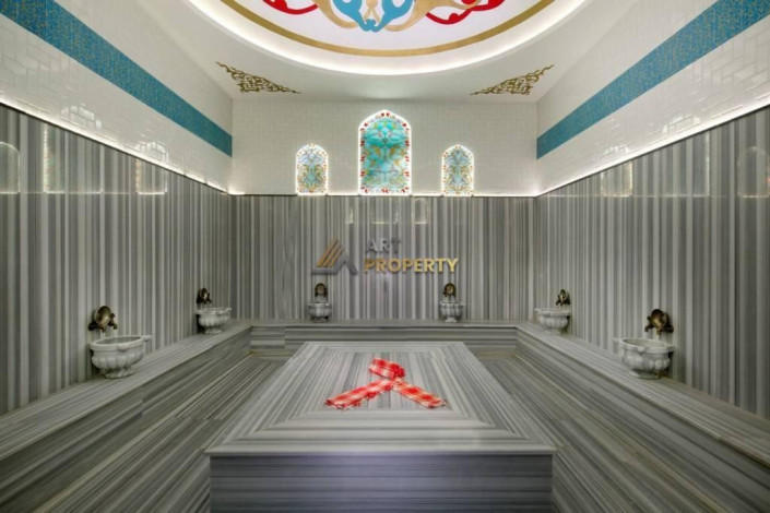 Квартира планировки 1+1, 50м2 в комплексе с полной инфраструктурой в центре Алании - Ракурс 21