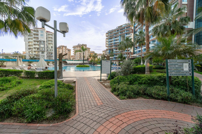 Просторная квартира планировки 3+1, 125м2 в районе Джикджилли, Аланья - Ракурс 10