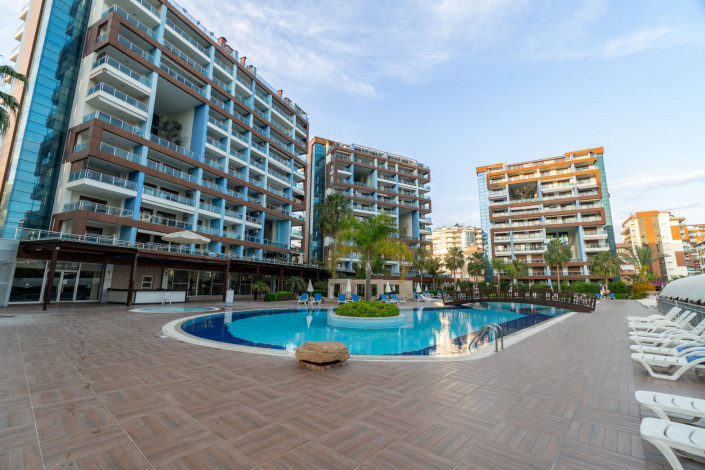 Просторная квартира планировки 3+1, 125м2 в районе Джикджилли, Аланья - Ракурс 14