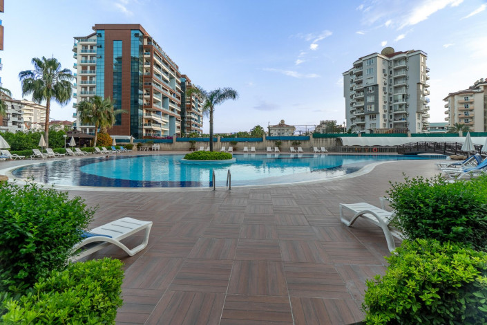 Просторная квартира планировки 3+1, 125м2 в районе Джикджилли, Аланья - Ракурс 20