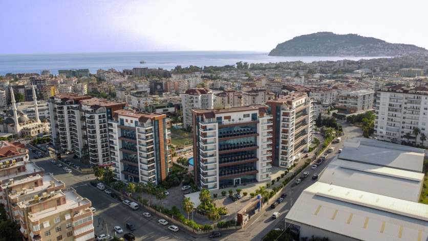 Просторная квартира планировки 3+1, 125м2 в районе Джикджилли, Аланья - Ракурс 22