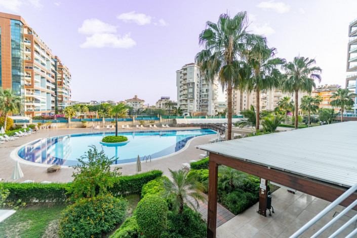 Просторная квартира планировки 3+1, 125м2 в районе Джикджилли, Аланья - Ракурс 33