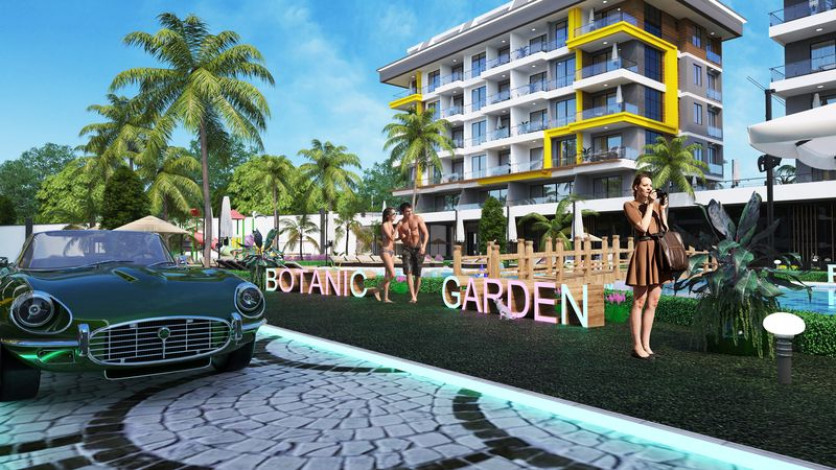 Шикарная резиденция с богатой инфраструктурой недалеко от моря и центра города, 55-148 м2 - Ракурс 6