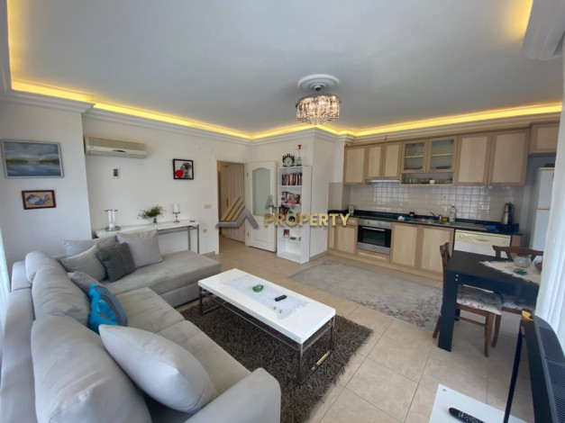 Просторная двухкомнатная квартира на побережье Средиземного моря в районе Махмутлар, 70 м2. - Ракурс 2