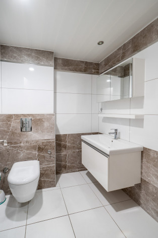 Просторная квартира планировки 3+1, 125м2 в районе Джикджилли, Аланья - Ракурс 44