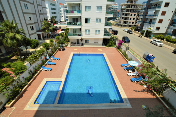 Квартира планировки 2+1, 115м2с видом на море в жилом комплексе в районе Кестель - Ракурс 18