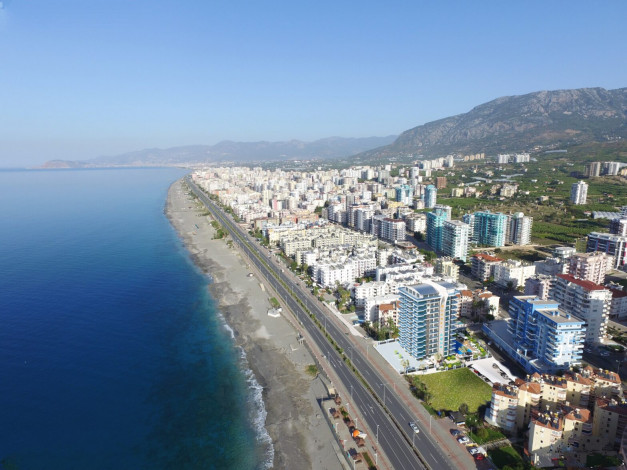 Квартира планировки 1+1, 60м2 с потрясающим видом на Средиземное море, район Махмутлар - Ракурс 7