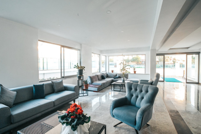 Квартира планировки 1+1, 60м2 с потрясающим видом на Средиземное море, район Махмутлар - Ракурс 14