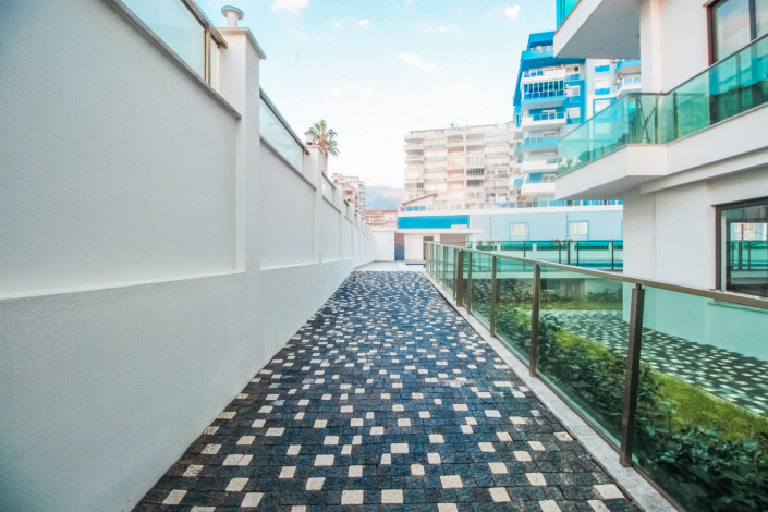 Квартира планировки 1+1, 60м2 с потрясающим видом на Средиземное море, район Махмутлар - Ракурс 40