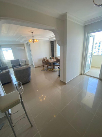 Просторная квартира планировки 2+1, 110м2 с видом на море в районе Махмутлар - Ракурс 8