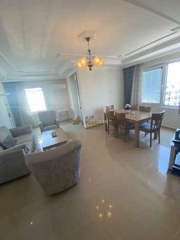 Просторная квартира планировки 2+1, 110м2 с видом на море в районе Махмутлар - Ракурс 9