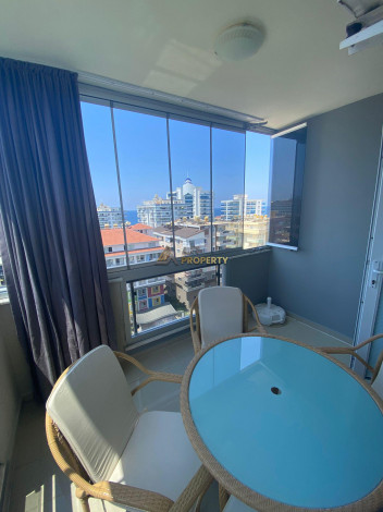 Просторная квартира планировки 2+1, 110м2 с видом на море в районе Махмутлар - Ракурс 12