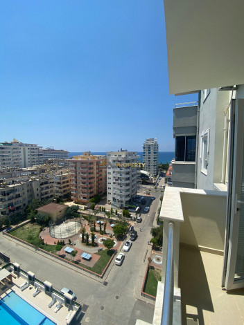 Просторная квартира планировки 2+1, 110м2 с видом на море в районе Махмутлар - Ракурс 18