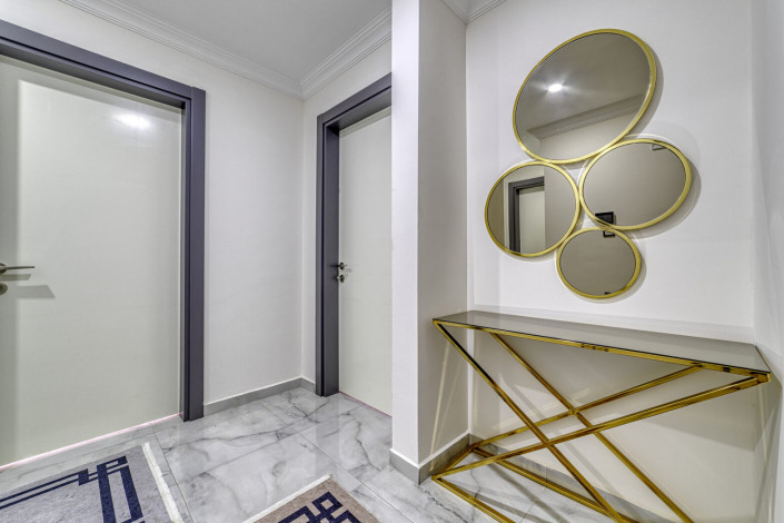 Меблированная квартира планировки 2+1, 90м2 в новом жилом комплексе, район Махмутлар - Ракурс 4