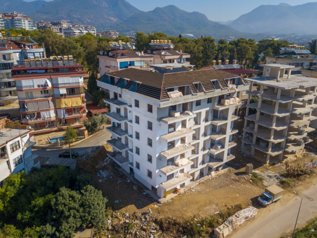 Новый современный инвестиционный проект с квартирами 1+1, 2+1 в районе Джикджилли - Ракурс 7