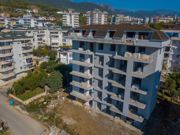 Новый современный инвестиционный проект с квартирами 1+1, 2+1 в районе Джикджилли - Ракурс 13