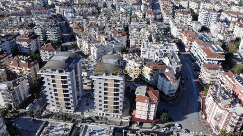 Апартаменты 2+1 и 3+1 в новом доме в самом центре Алании, 118-427 м2 - Ракурс 8