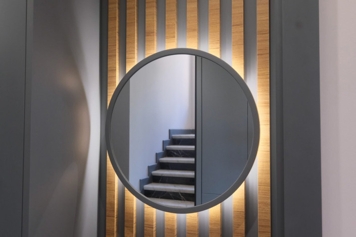 Роскошные видовые апартаменты планировки 4+1, 220м2 в комплексе вилл премиум класса в районе Тепе - Ракурс 6