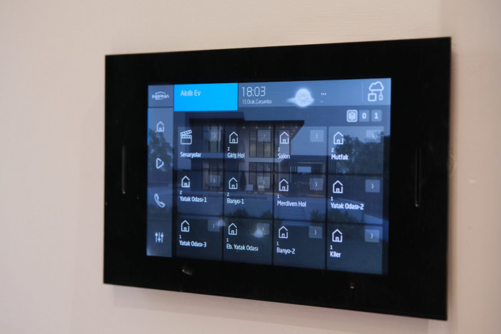 Роскошные видовые апартаменты планировки 4+1, 220м2 в комплексе вилл премиум класса в районе Тепе - Ракурс 13