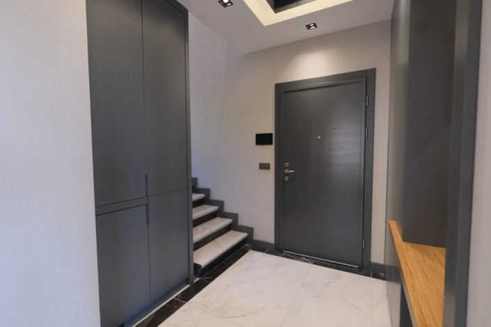 Роскошные видовые апартаменты планировки 4+1, 220м2 в комплексе вилл премиум класса в районе Тепе - Ракурс 30