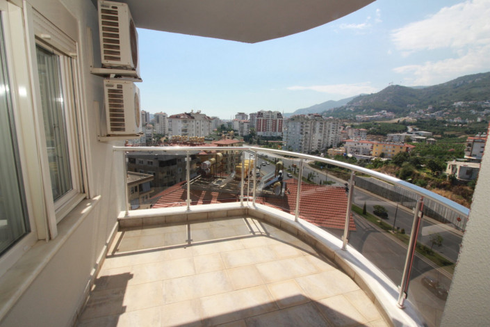 Меблированная квартира планировки 2+1, 110м2 с видом на горы и Средиземное море в районе Джикджилли - Ракурс 4