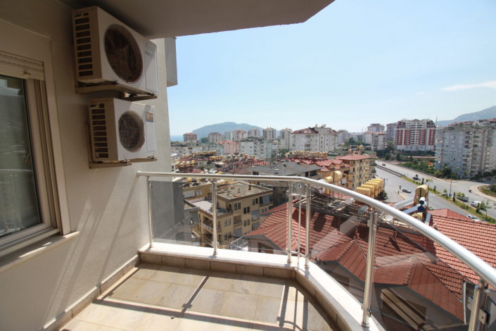 Меблированная квартира планировки 2+1, 110м2 с видом на горы и Средиземное море в районе Джикджилли - Ракурс 5