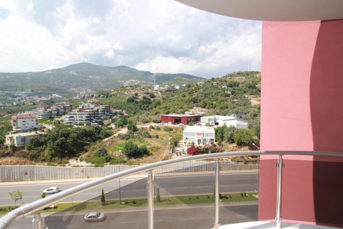 Меблированная квартира планировки 2+1, 110м2 с видом на горы и Средиземное море в районе Джикджилли - Ракурс 6