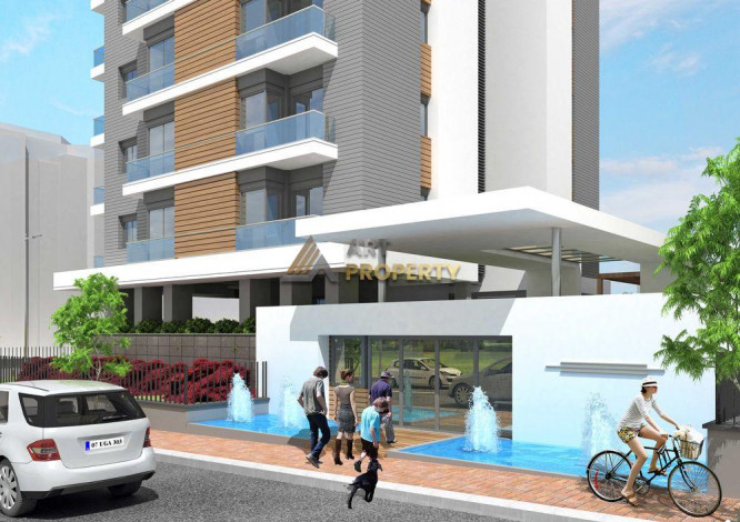 Апартаменты 2+1 и 3+1 в новом доме в самом центре Алании, 118-427 м2 - Ракурс 14