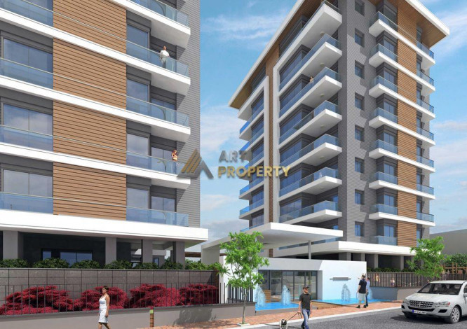 Апартаменты 2+1 и 3+1 в новом доме в самом центре Алании, 118-427 м2 - Ракурс 15