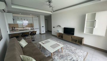 Апартаменты планировки 1+1, 60м2 в комплексе люкс класса с видом на Средиземное море, район Каргыджак - Ракурс 4