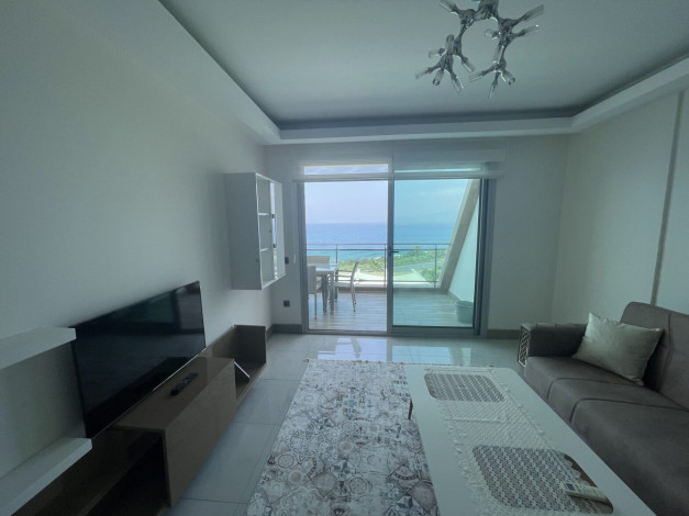 Апартаменты планировки 1+1, 60м2 в комплексе люкс класса с видом на Средиземное море, район Каргыджак - Ракурс 5