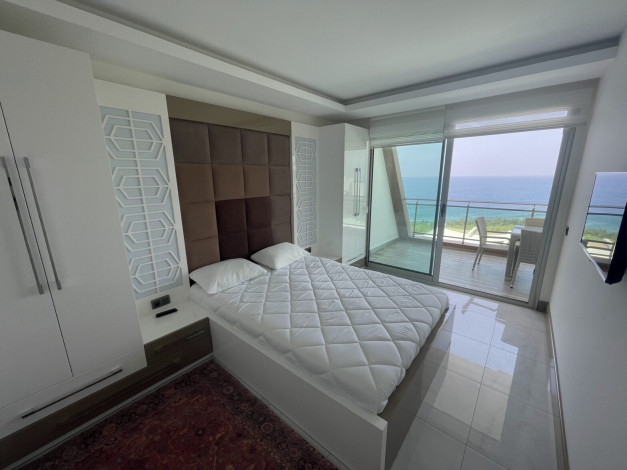 Апартаменты планировки 1+1, 60м2 в комплексе люкс класса с видом на Средиземное море, район Каргыджак - Ракурс 13