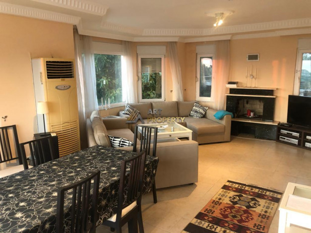 Просторная вилла планировки 3+1, 270м2 с видом на Средиземное море, район Каргыджак - Ракурс 20