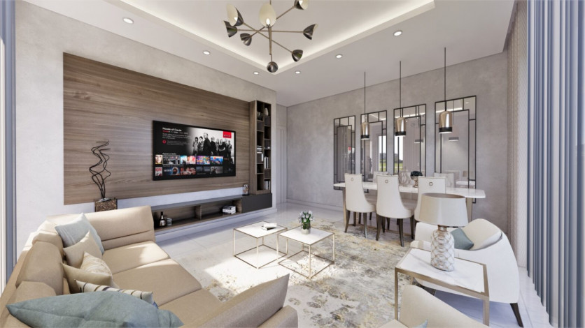 Новый инвестиционный проект с апартаментами планировок 1+1, 2+1, 4+1  в самом сердце города Аланья - Ракурс 21