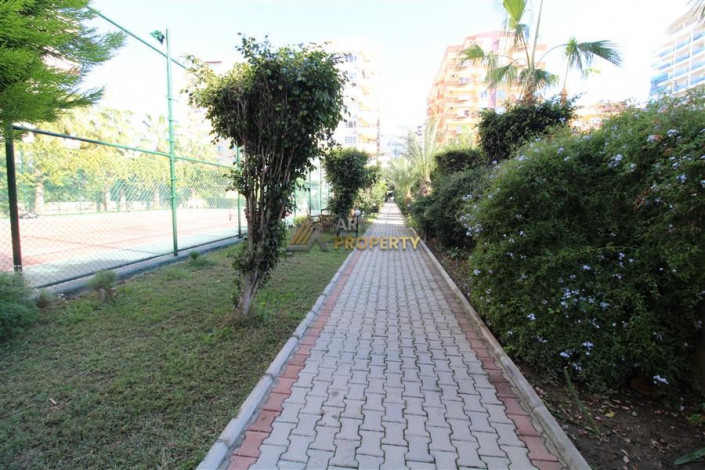 Квартира 2+1, 120м2 с видом на Средиземное море и крепость Алании, район Махмутлар - Ракурс 2