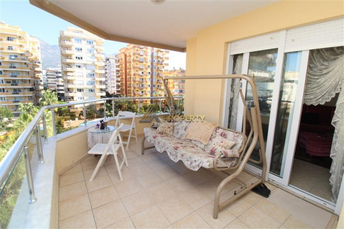 Квартира 2+1, 120м2 с видом на Средиземное море и крепость Алании, район Махмутлар - Ракурс 23