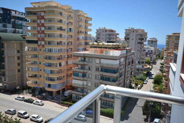 Апартаменты планировки 2+1, 120м2 с видом на Средиземное море, район Махмутлар - Ракурс 6