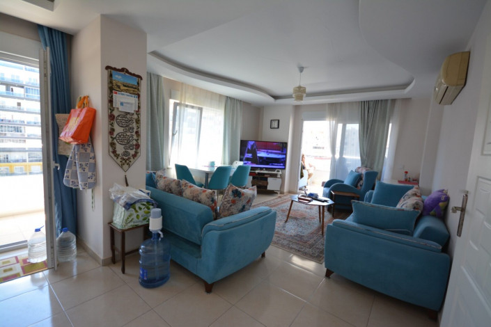 Апартаменты планировки 2+1, 120м2 с видом на Средиземное море, район Махмутлар - Ракурс 11