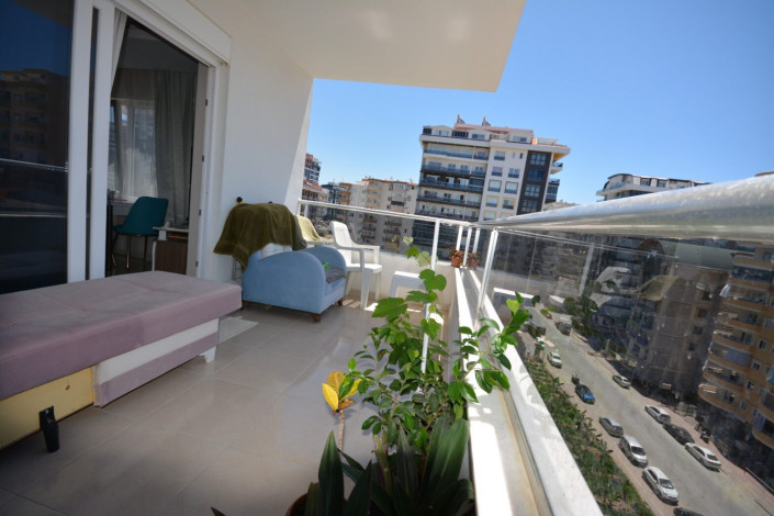 Апартаменты планировки 2+1, 120м2 с видом на Средиземное море, район Махмутлар - Ракурс 20