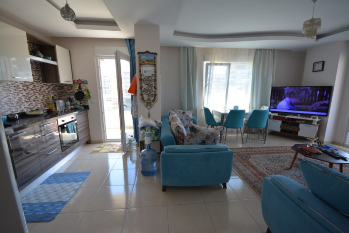 Апартаменты планировки 2+1, 120м2 с видом на Средиземное море, район Махмутлар - Ракурс 24