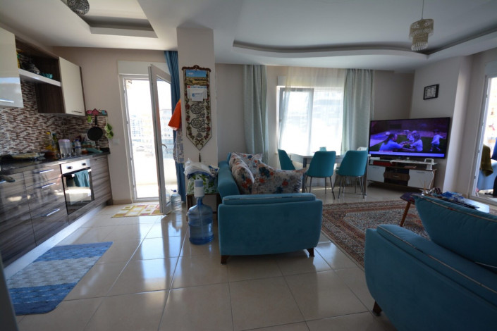 Апартаменты планировки 2+1, 120м2 с видом на Средиземное море, район Махмутлар - Ракурс 29